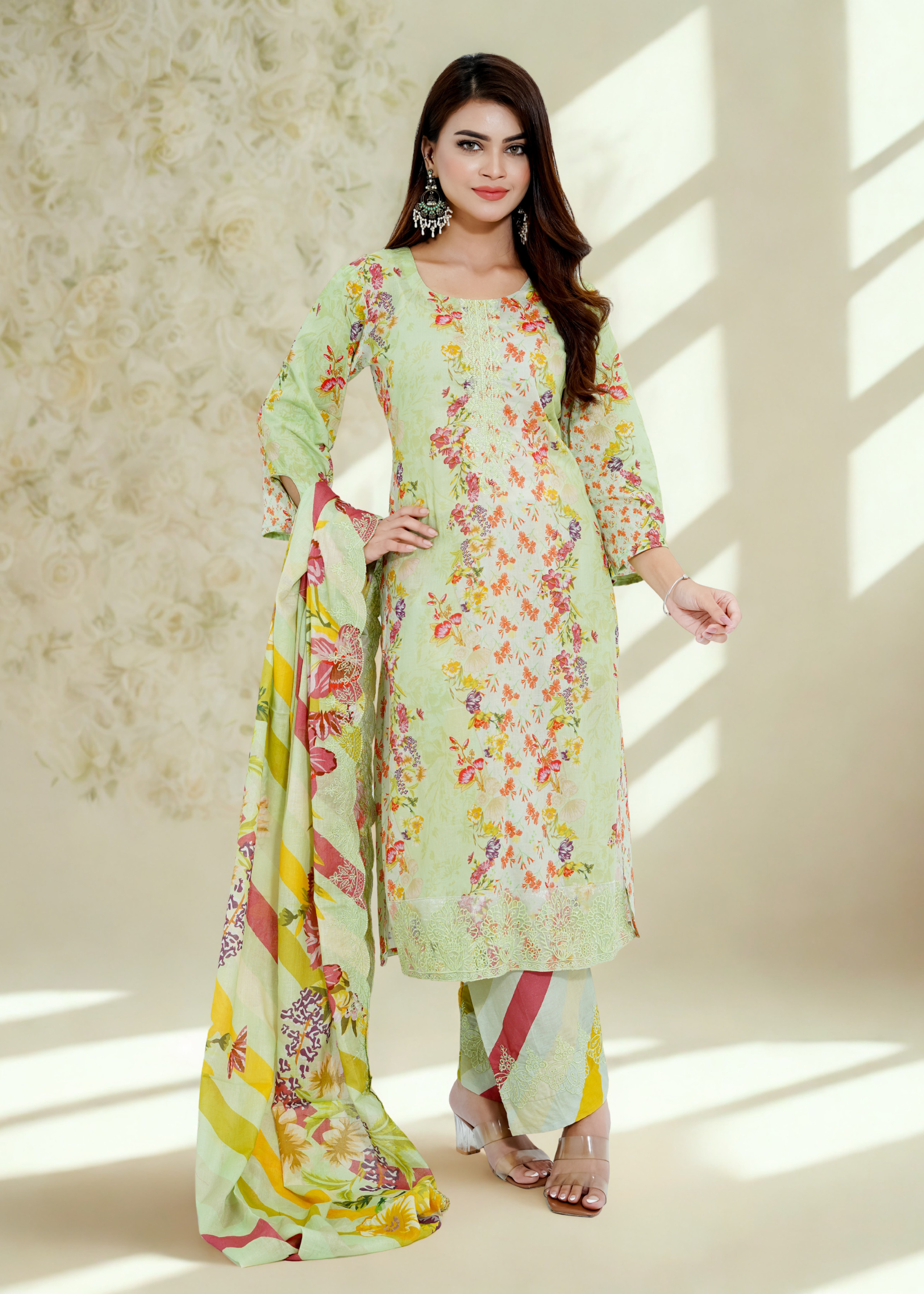 Dew - Women’s Floral 3-Piece Suit