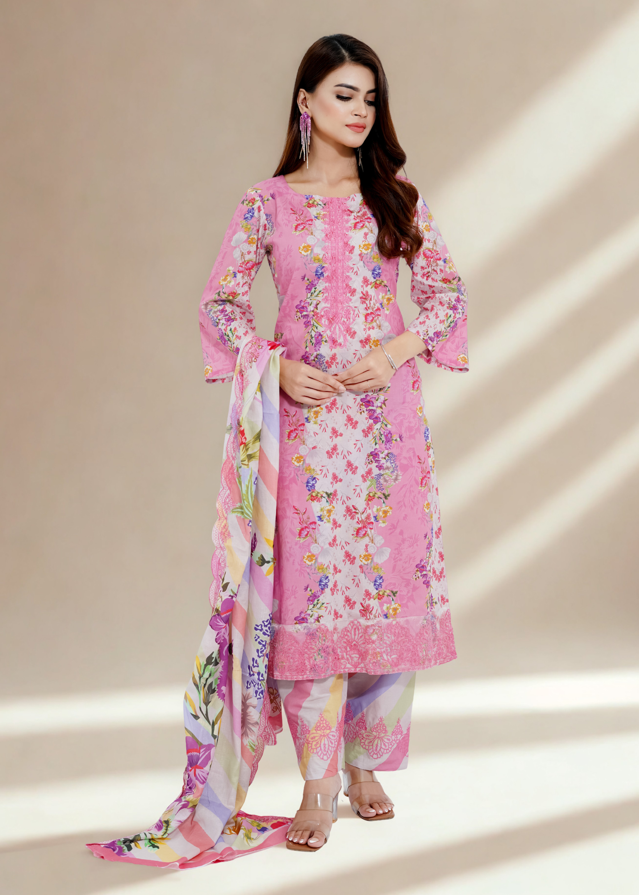 Gardenia - Women’s Floral 3-Piece Suit