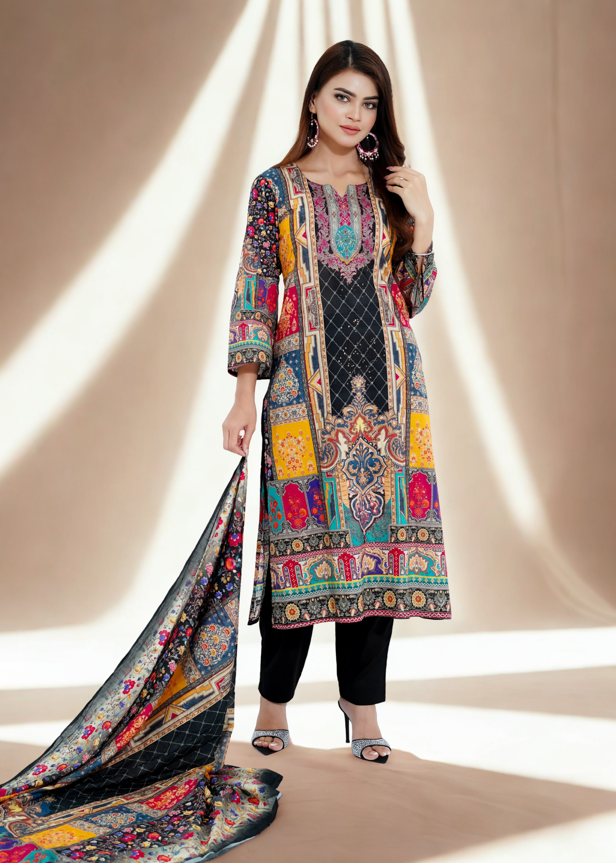 Heritage - Women’s Floral 3-Piece Suit
