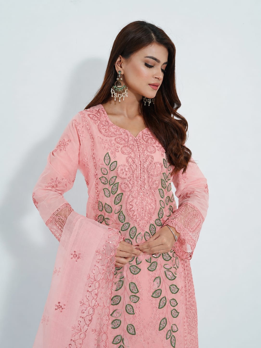 Blush Leaf - Women's Floral - 3 Piece Suit